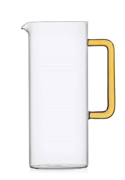 brocca Tube con manico giallo