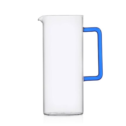 brocca Tube con manico blu
