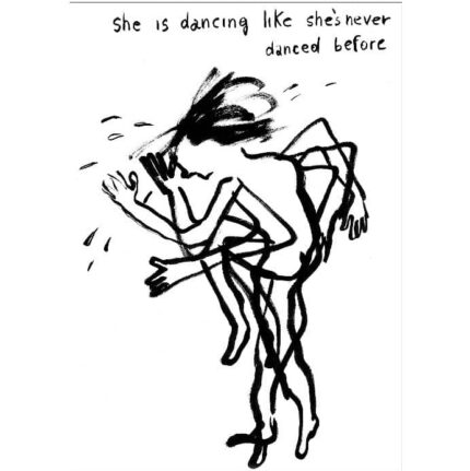 She is dancing like...