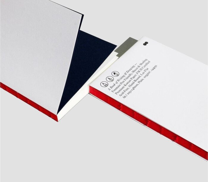 taccuino Edge red
