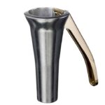 schiaccianoci Drosselmeyer colore zinco e oro