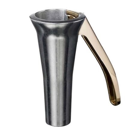 schiaccianoci Drosselmeyer colore zinco e oro