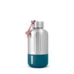 Borraccia termica in acciaio Explorer bottle Small 650 ml colore oceano. Design Black + Blum London