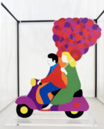 Romantic trip. Marco Lodola. Serigrafia su plexiglass in tiratura limitata - immagine 2