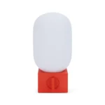 Lampada Pop Light colore aragosta. Design Native Union Paris - immagine 2