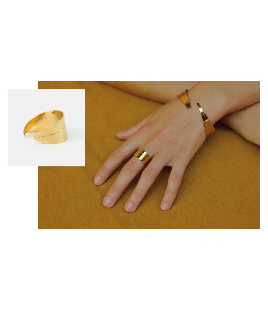 bracciale-foglia-ulivo-ruaconfettora-design-shop-brescia bracciale-foglia-ulivo-ottone-bagno-oro