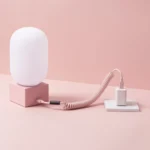 Lampada Pop Light colore confetto. Design Native Union Paris - immagine 2